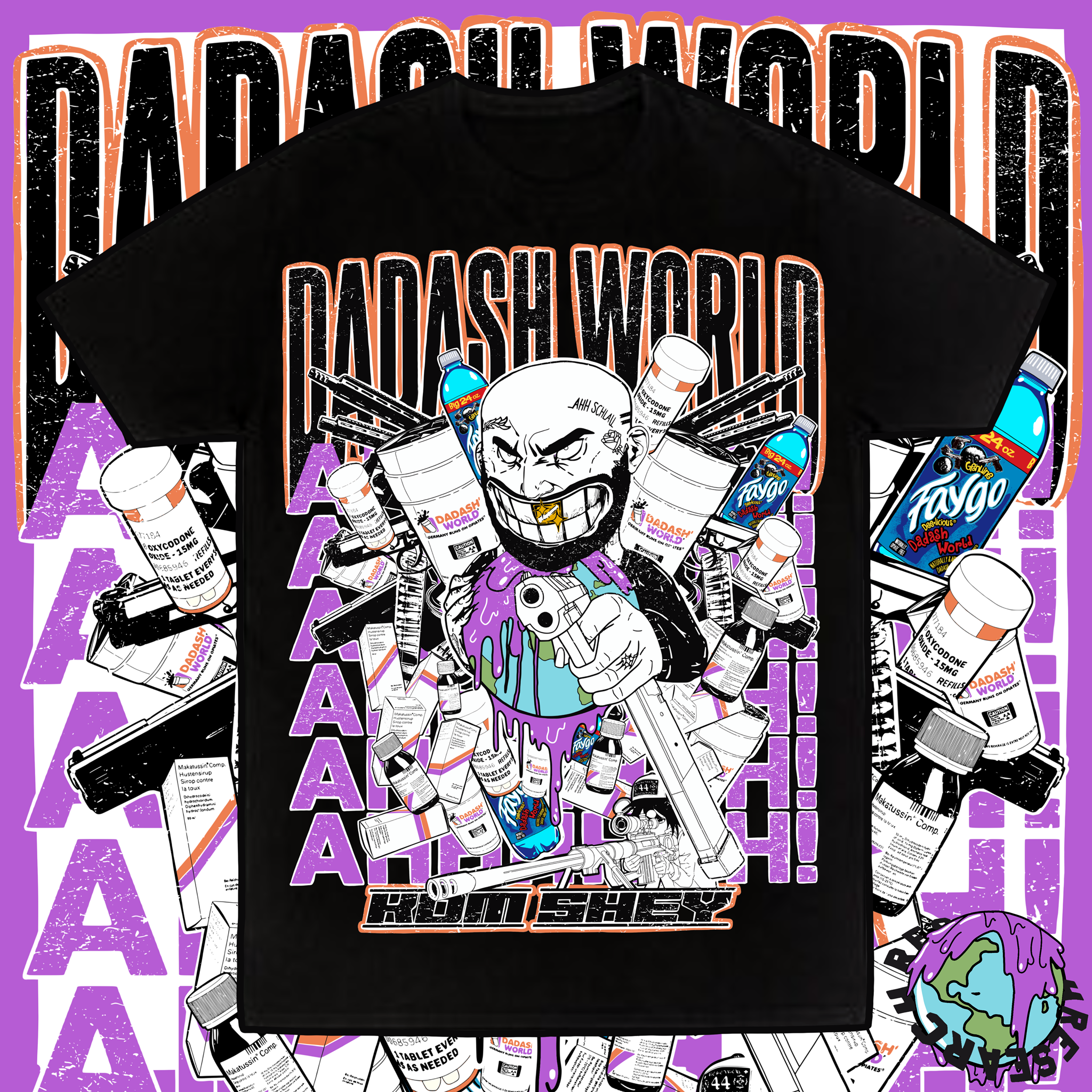 Bild von DADASH WORLD - SHIRT [schwarz]